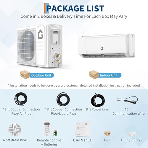 IDEALHOUSE 18,000 BTU Mini-Split Ductless AC & Heat Pump 21 SEER2 WiFi - Image 5
