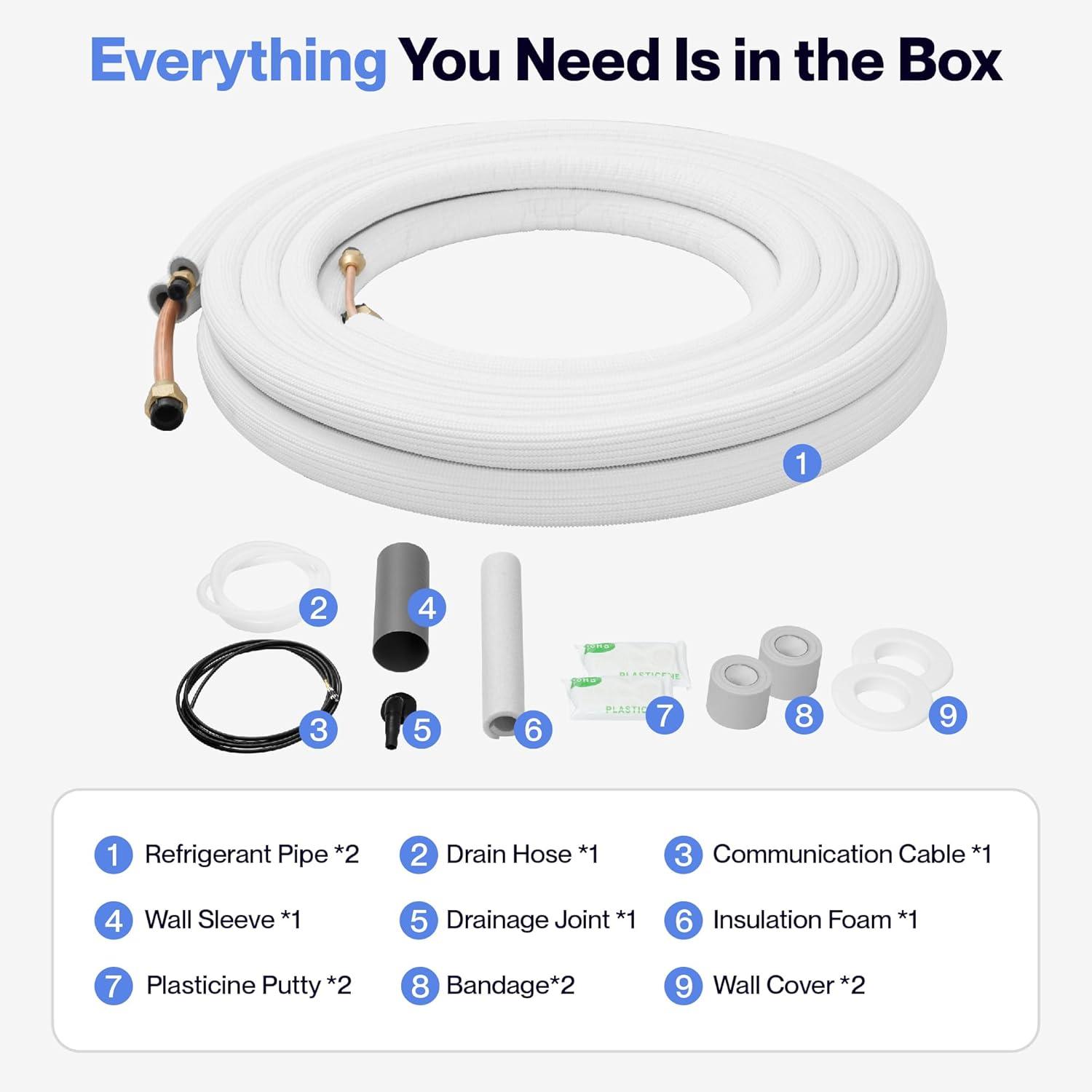 Della 16 Ft Mini Split Line Set Review: Worth It?