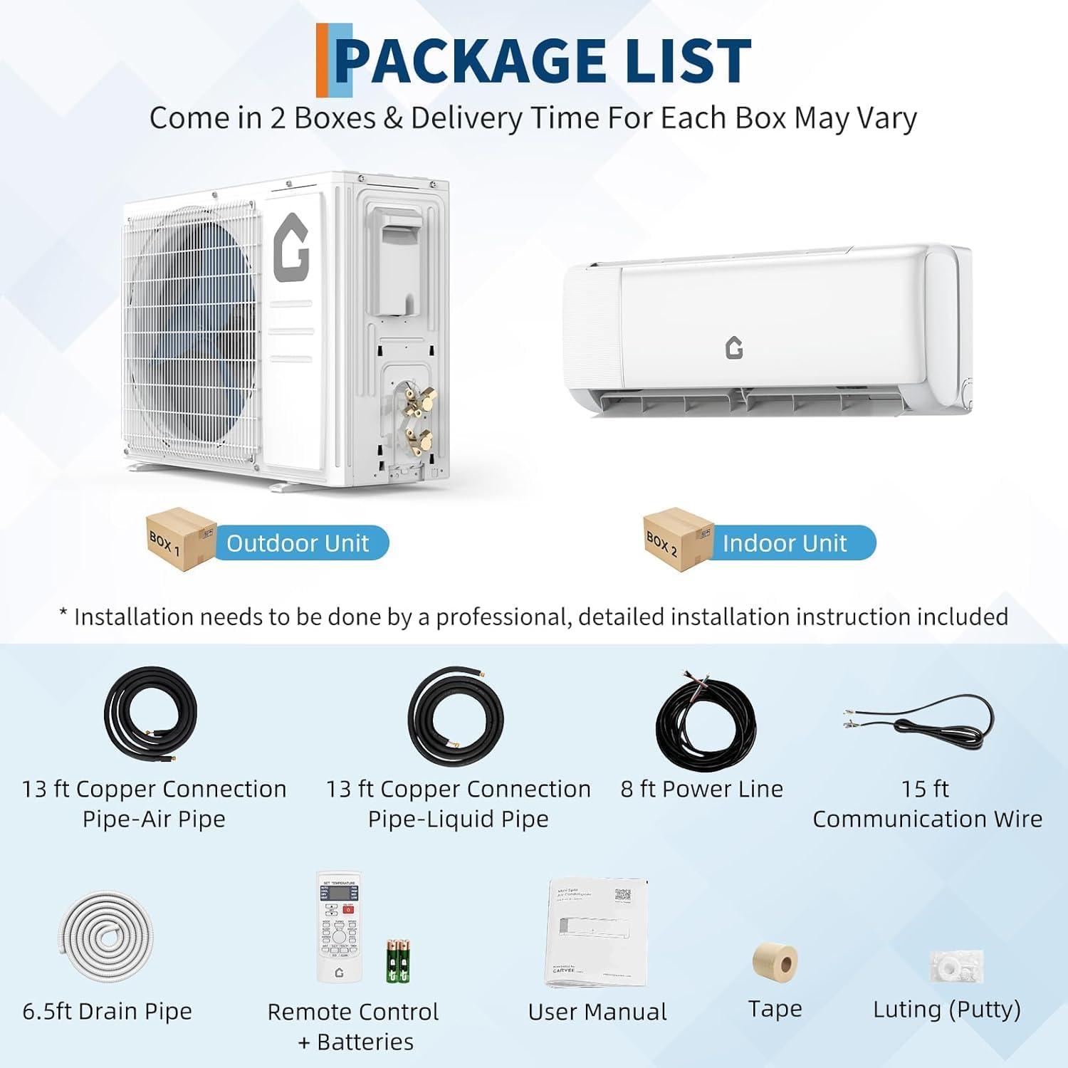 GarveeLife 12,000 BTU Mini Split Review: Worth It?
