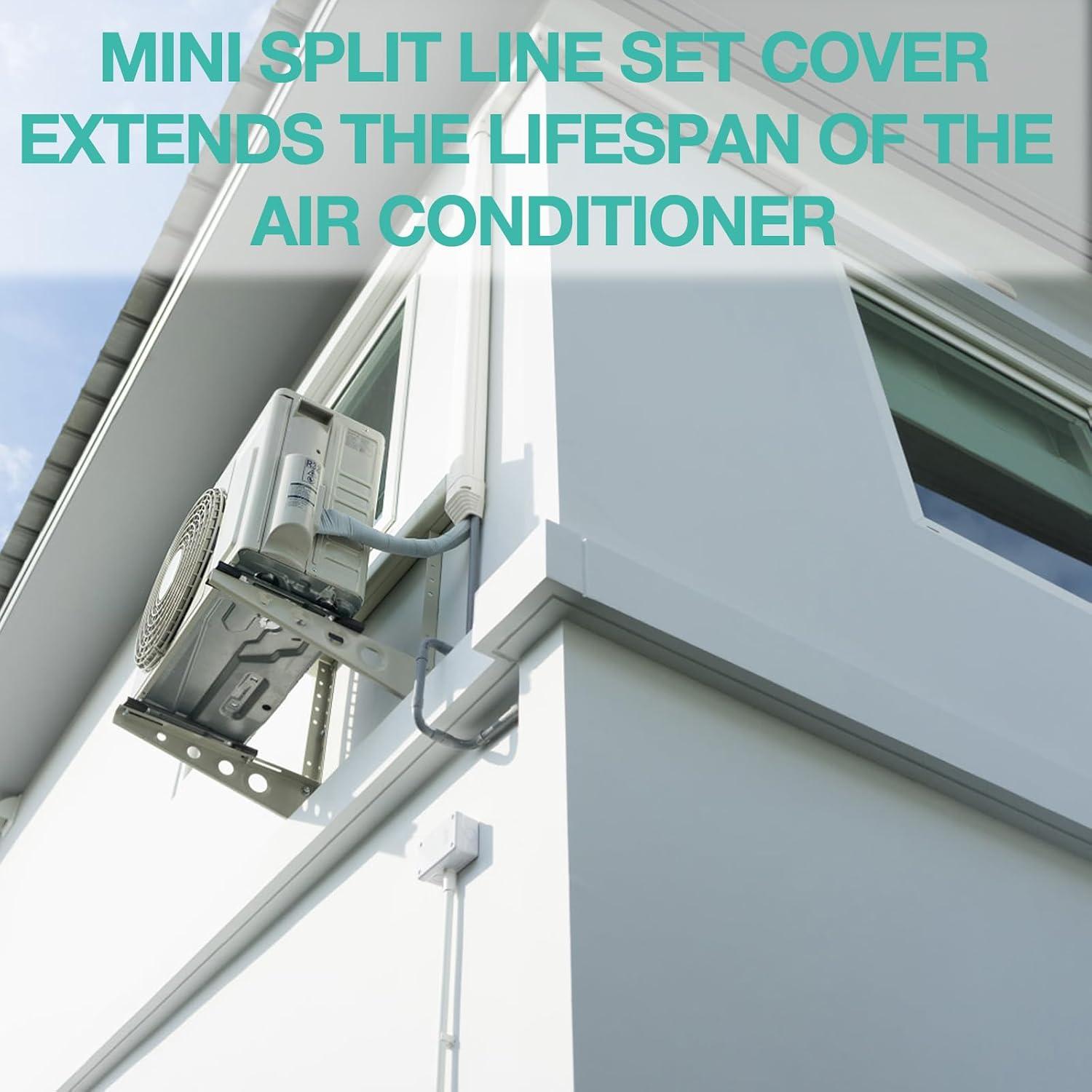 10 ft Mini Split Line Set Cover Review: Buy It?