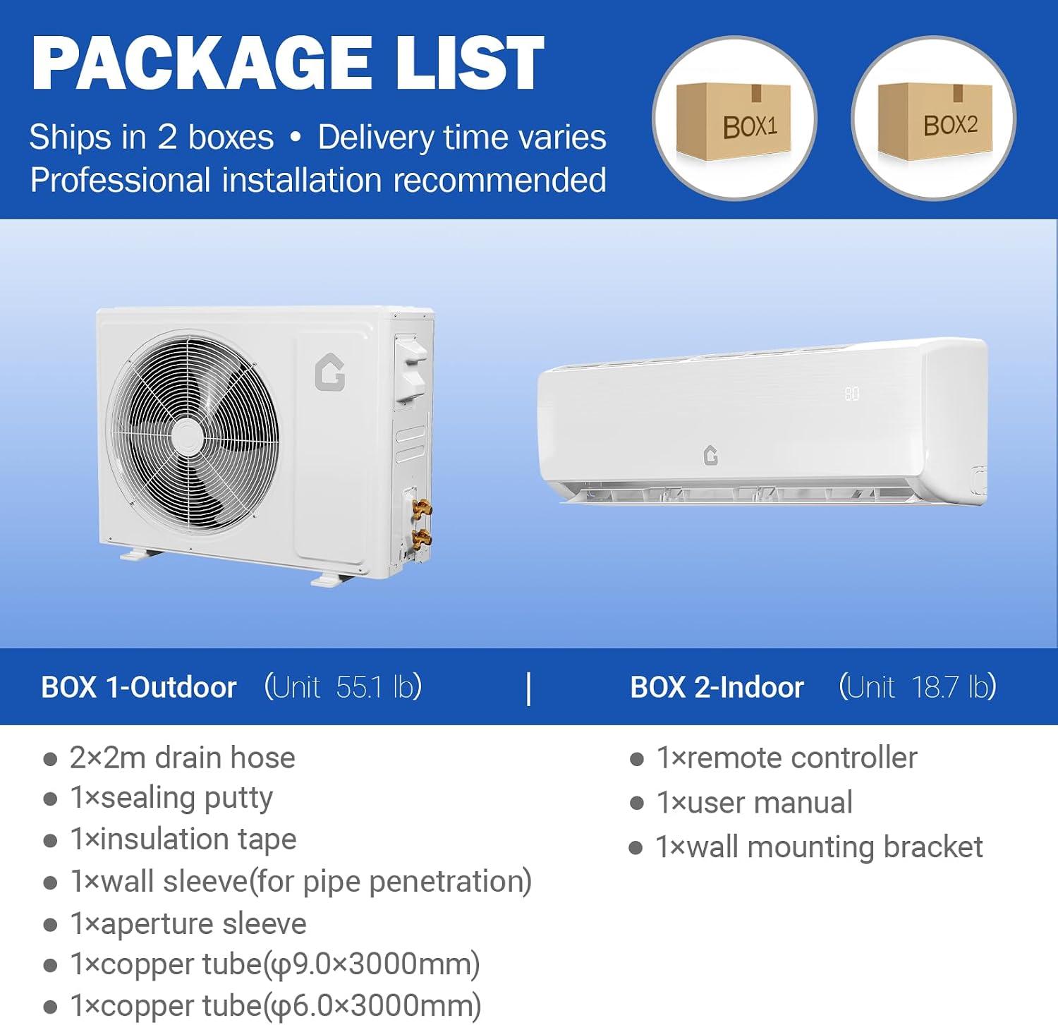 GarveeHome 12000 BTU Mini Split Review: Buy It?